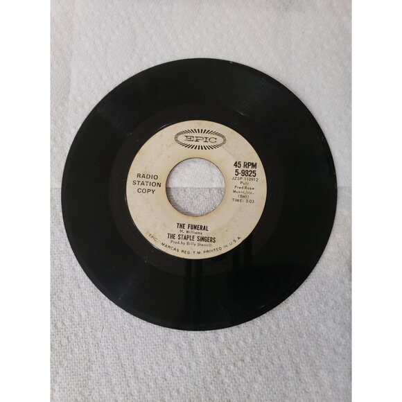 Vinyl albums (lot of 3) - 45 RPM - Staple Singers, Earth Wind & Fire, Joe Simon - Picture 12 of 13